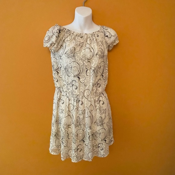 Ramy Brook Dresses & Skirts - Ramy Brook silk mini dress black and white switl nwt S